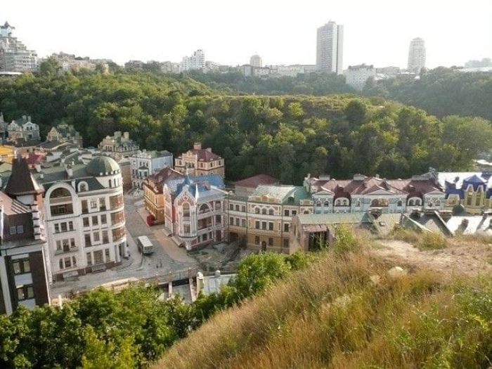 Киев: замковая гора