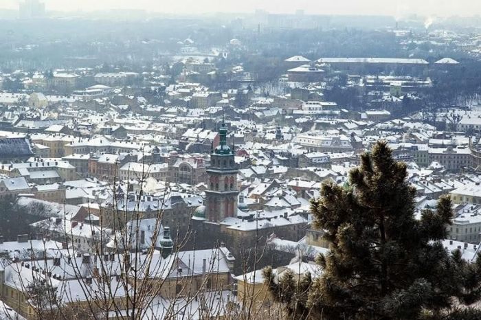 Львів взимку Львів взимку